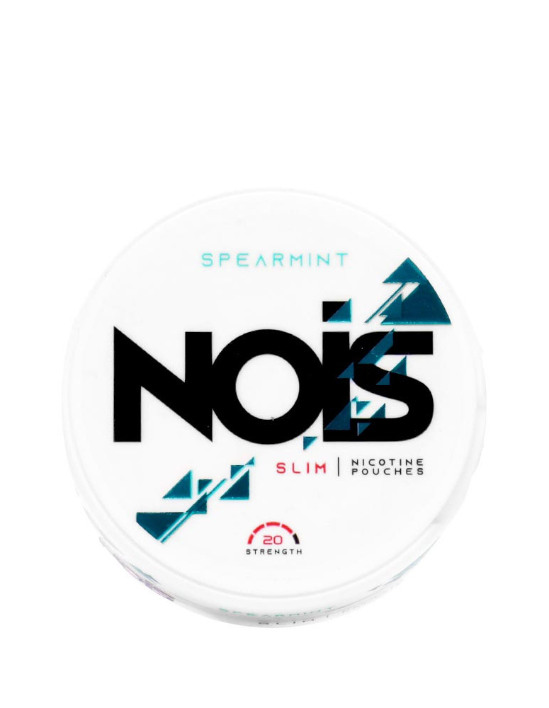 pack de 10 boite de snus NOIS Spearmint pouches